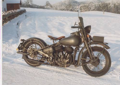 Harley WLB im Winter